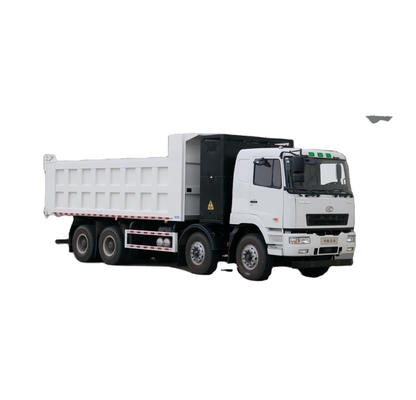 ジーリー・コマーシャル 5.6メートルのトランク M5 フラットトップ 8X4350度バッテリー交換 ツーモーター 7DM 純電気ダンプトラック