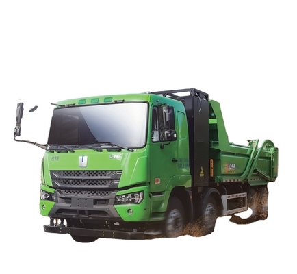中国 ジーリー CATL バッテリー 282 度 バッテリー交換 8X4 純電気ダンプトラック M7 都市廃棄物輸送