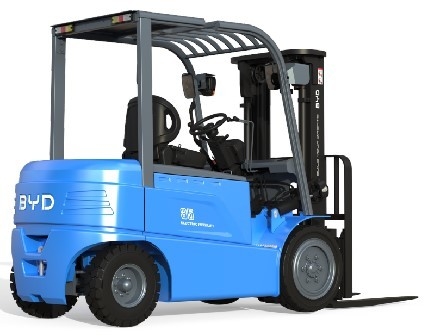 BYDの4ピホットバランス 純電動フォークリフトの重量は 7.0-8.0トン