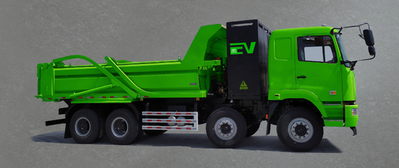 都市廃棄物輸送用の8X4純電気ダンプトラック