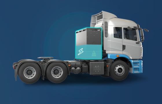 中国 リモート,複合版H7, CATL282Kwh バッテリー交換,短距離輸送のための6x4純電気トラクター
