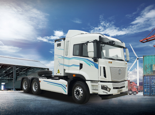 ジーリー・ユアンヘ 標準版H7 ワイウェイ 423Kwh 充電 6x4 純電動 トラクター 港湾輸送