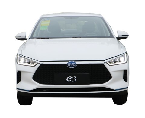 BYD 純電動e3 試験専用車 350kmの走行距離