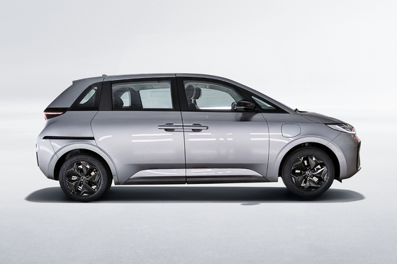 中国製 418KM サイドスライドドア BYD D1 純粋な電気セダン シェアカー