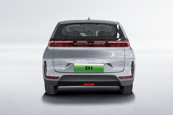 中国製 418KM サイドスライドドア BYD D1 純粋な電気セダン シェアカー