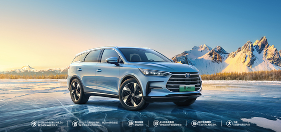 性能基準:ハイブリッドパワー,走行距離121km,前輪駆動 BYD SUV Tang DMI