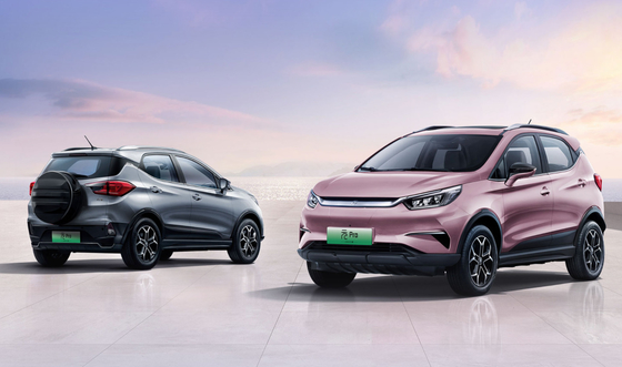 品質保証と310KMの範囲で中国製 BYD Yuan Pro 純電動セダン 小型SUV