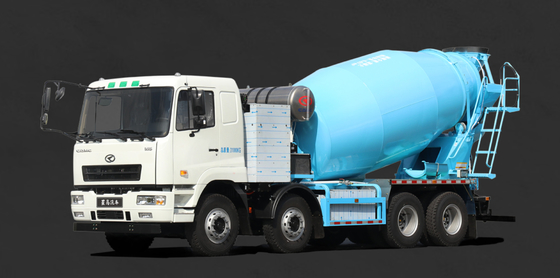 中国ギリー 標準版M7 CATL-350Kwh充電 12立方メートル 8x4 純電気セメントミキサートラック