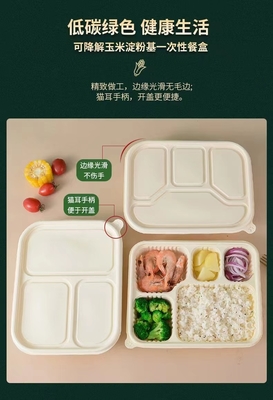 劣化,環境保護,健康・安全,使い捨てのランチボックス