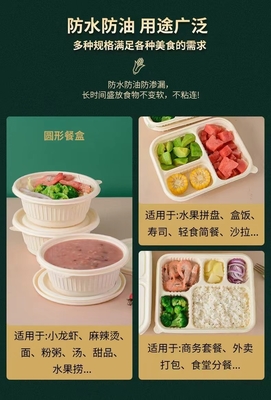 劣化,環境保護,健康・安全,使い捨てのランチボックス