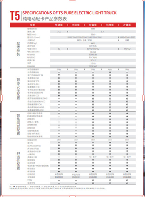 T5 純電動軽トラック 規格